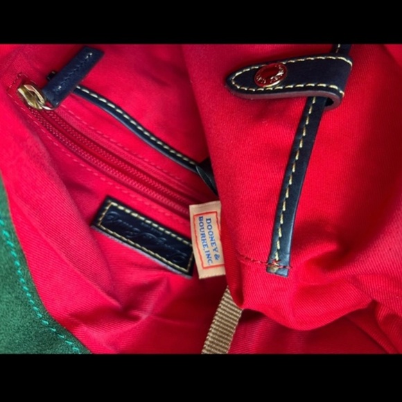 Dooney & Bourke Leather Medium Toggle Crossbody Bag Purse Marine - Picture 8 of 11